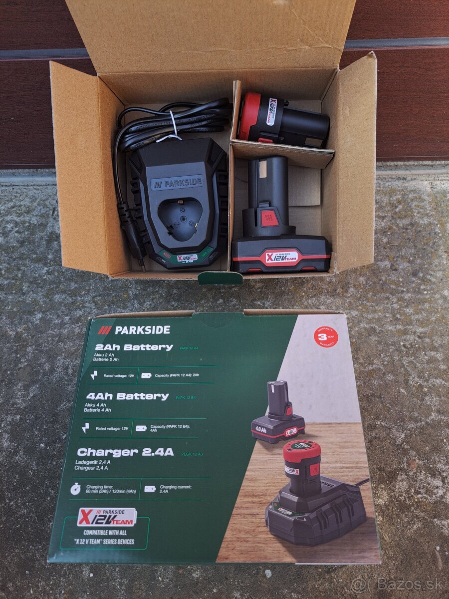 Sada X12V Parkside