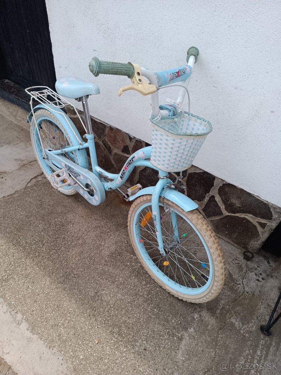 Detský bicykel Mexller Village blankytná 20"