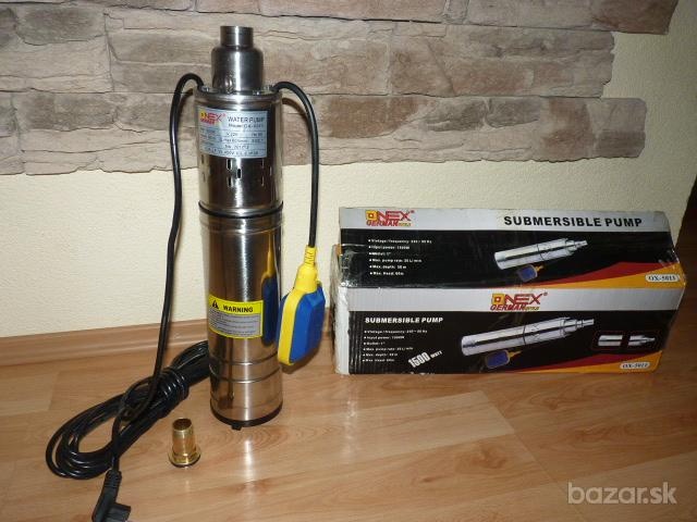 Predam nove hlbinne cerpadlo ONEX,1500 watt,Plavak