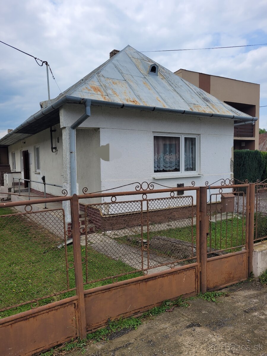 Rodinný dom BÁNOVCE nad ONDAVOU, rezervovaný