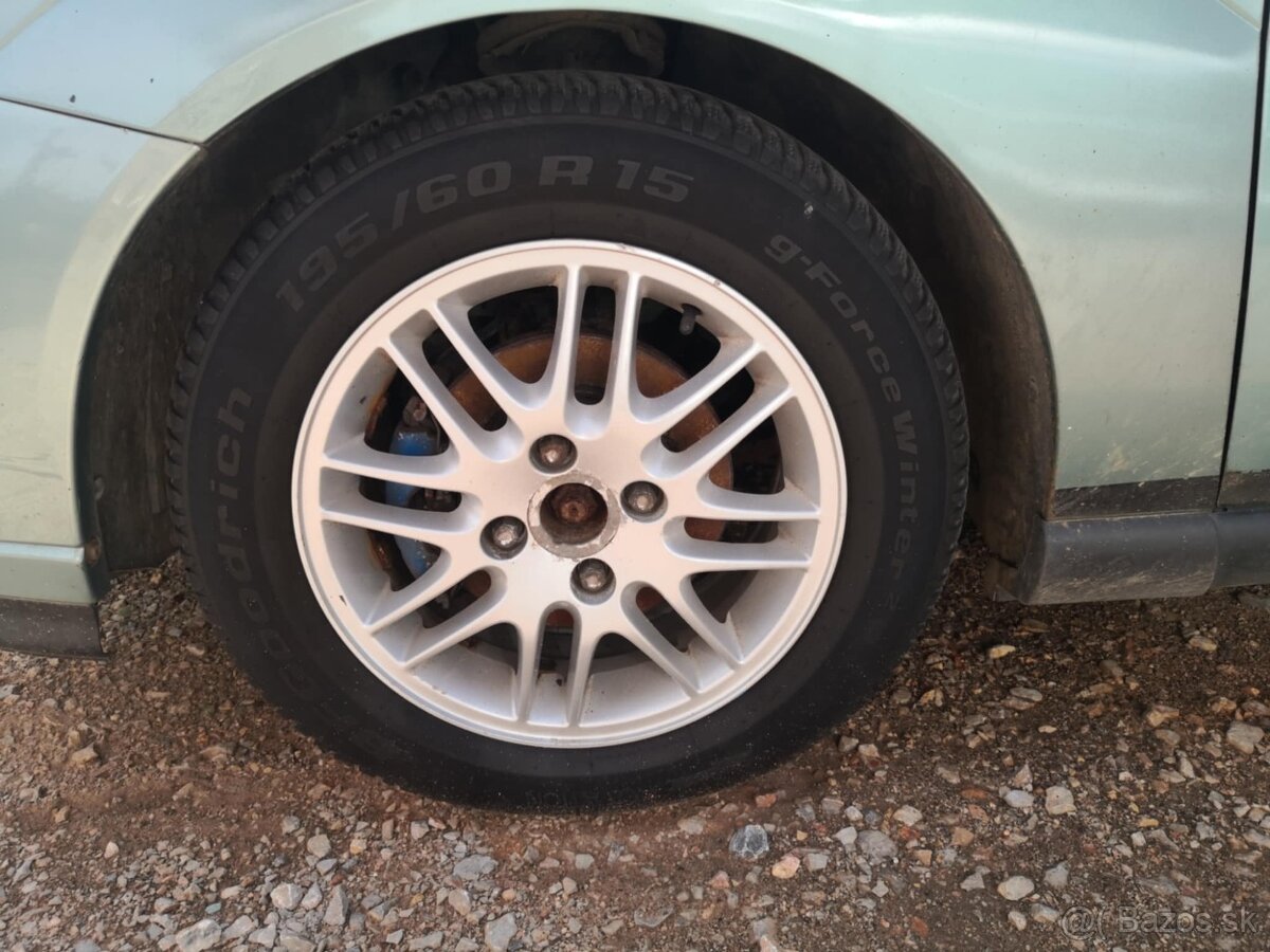 Elektróny 4x108 r15 s pneumtikami 195/60 R15