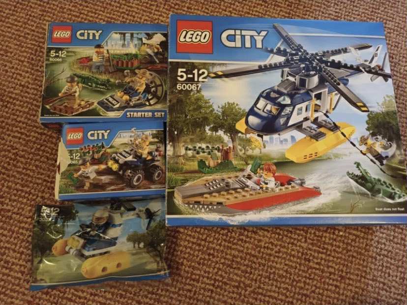 Lego City 60065, 60066, 60067