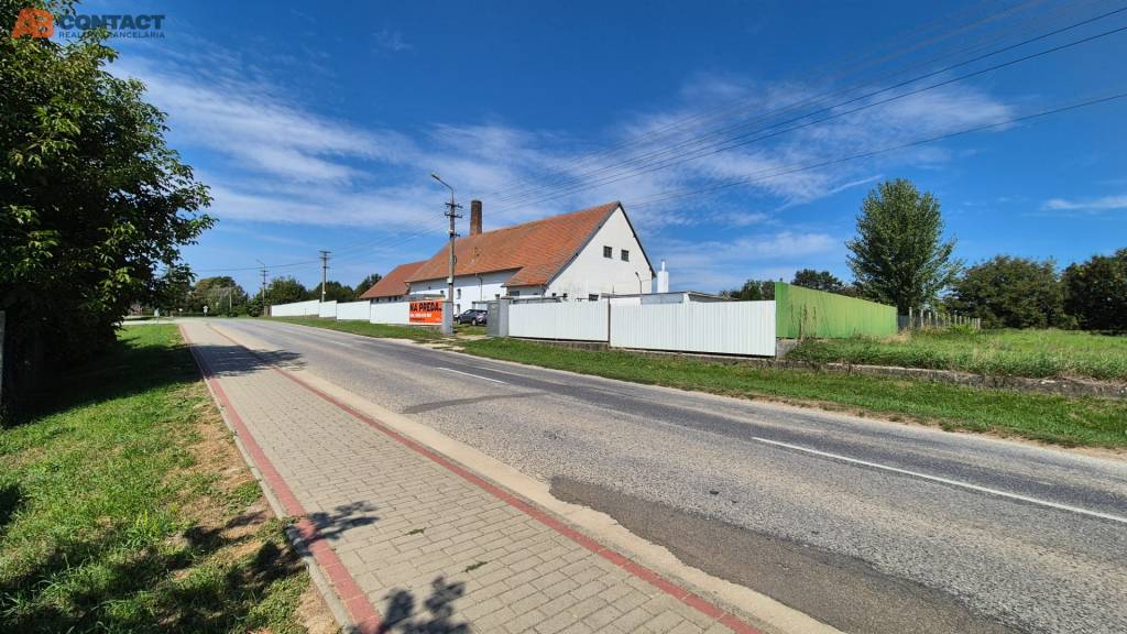 4613 m² areál s budovou pôvodného liehovaru v obci Zemianske