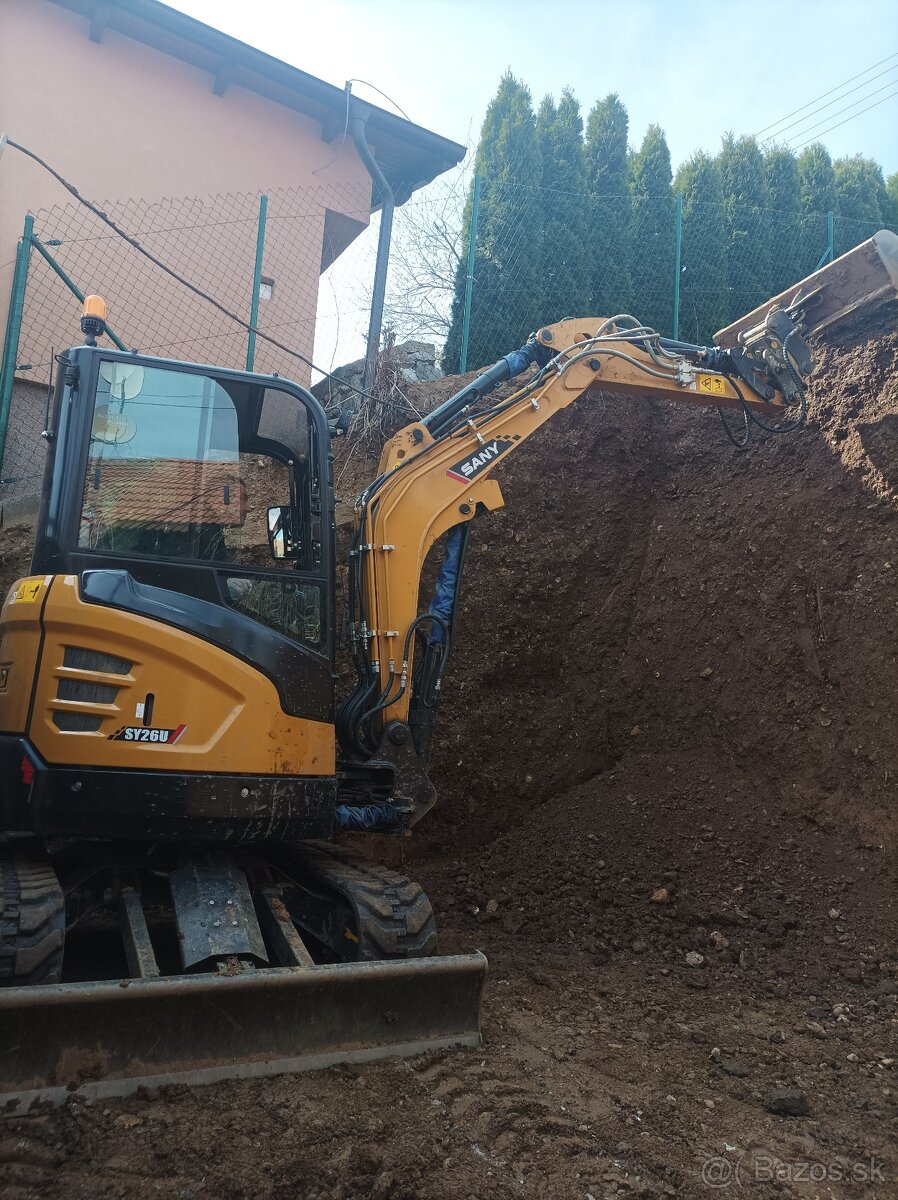 Zemné výkopové práce