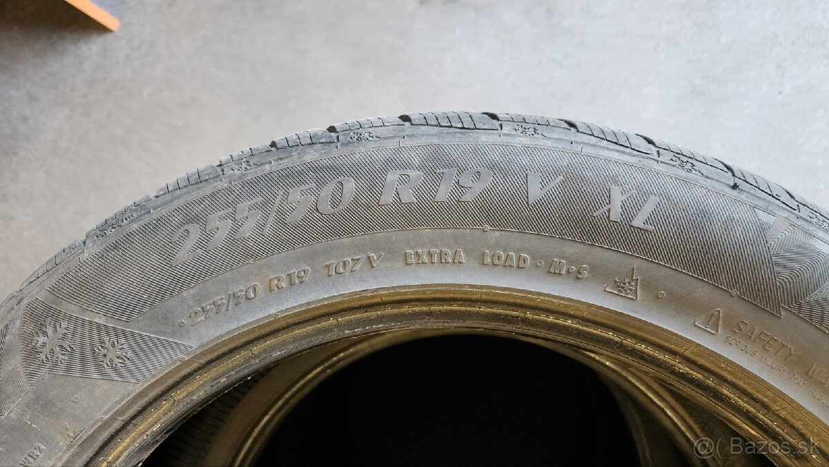 Zimné pneumatiky 255x50 r19