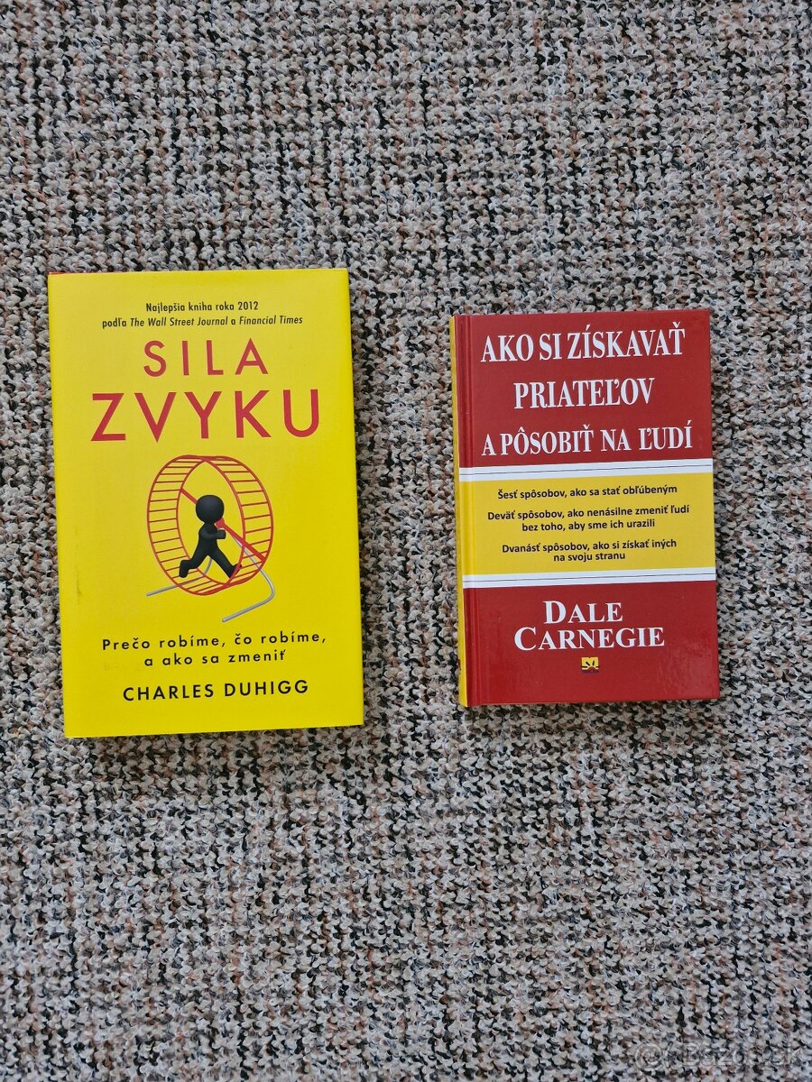 Duhigg - Sila zvyku / Carnegie - Ako si získavať priateľov