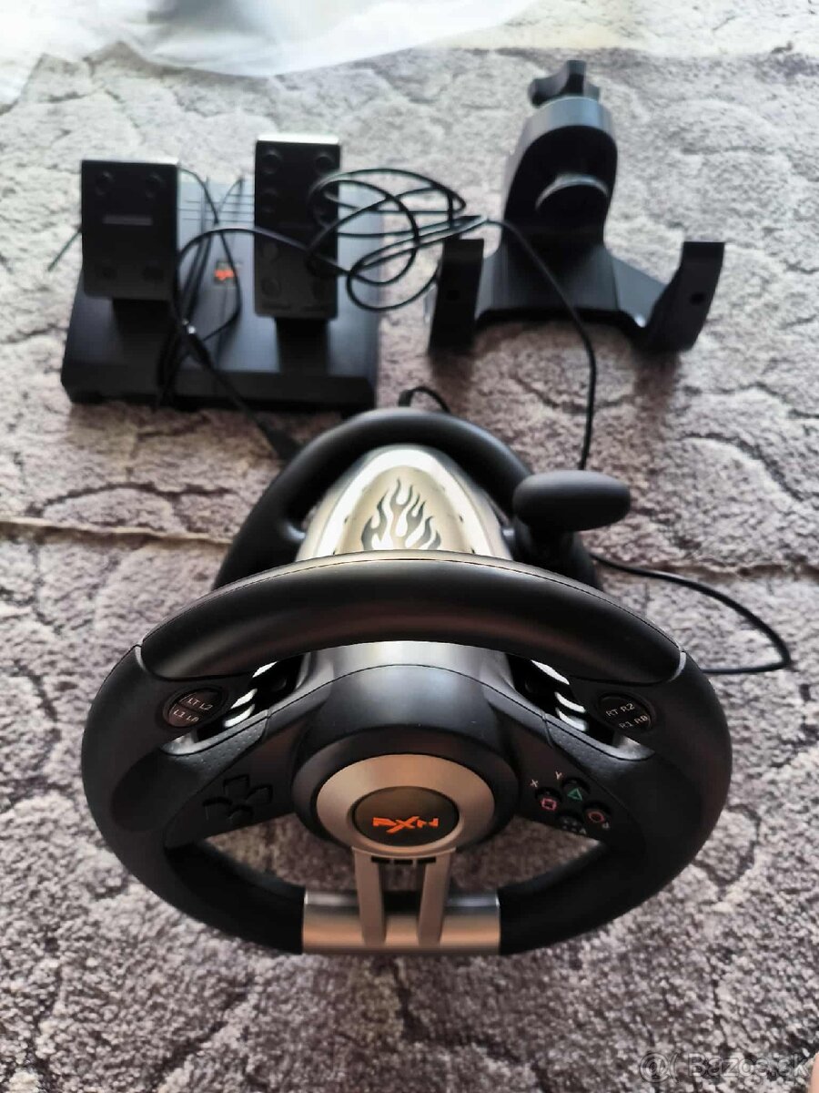 Volant s pedálmi pre herné konzoly PXN-V3 Pro