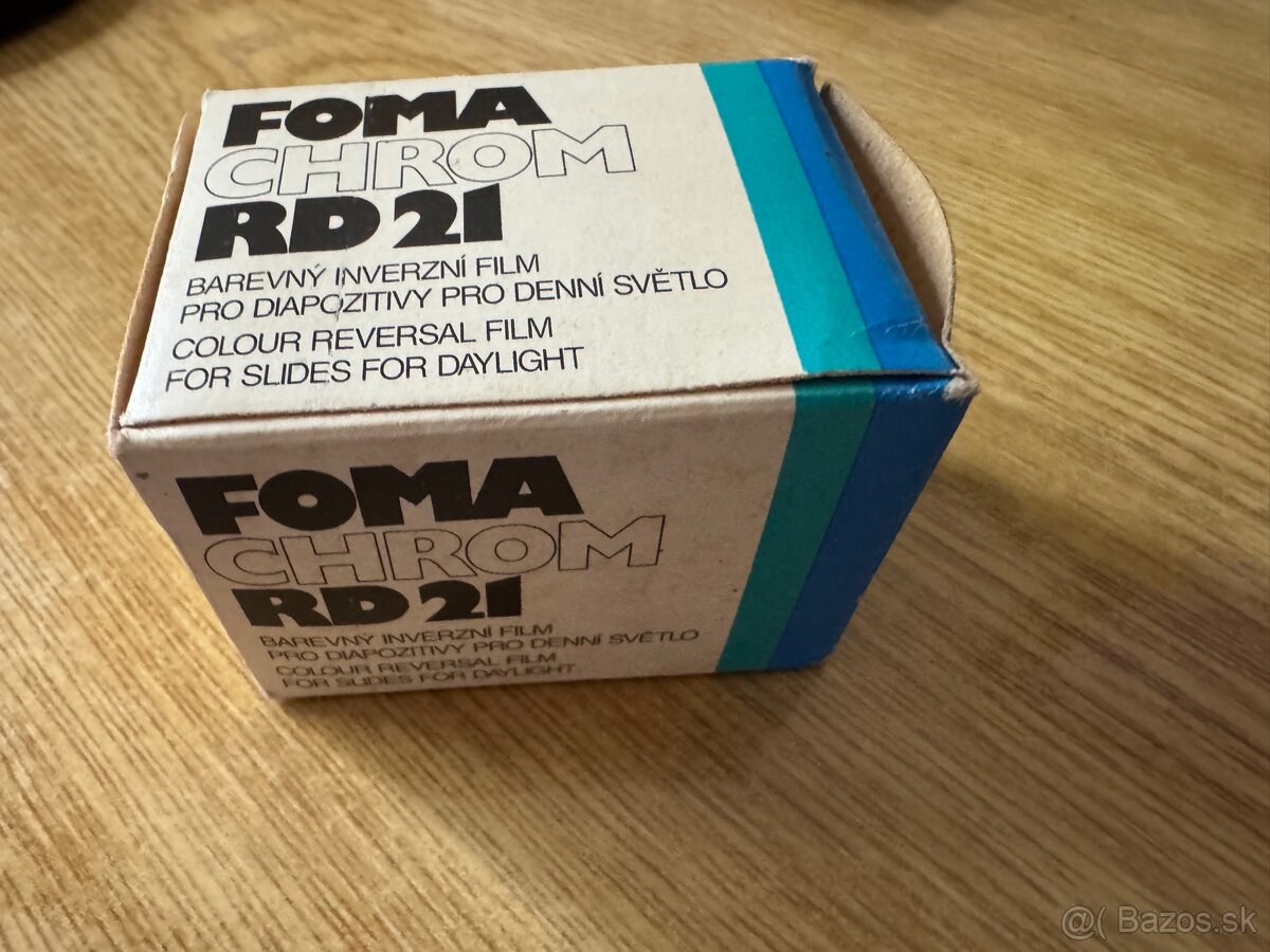 FOMA CHROM RD21 (1994) – originál krabička + návod