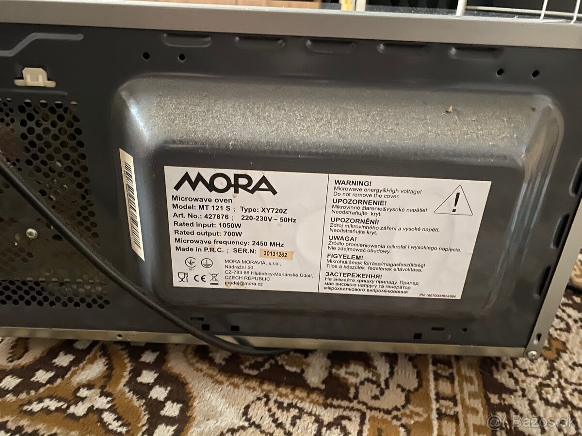 Mikrovlnná rúra Mora