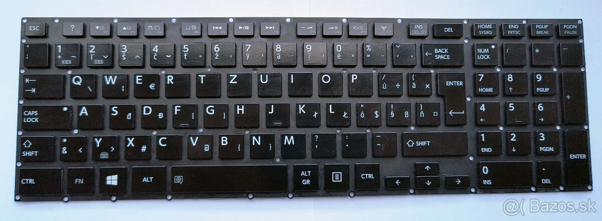 Klávesnica Toshiba V138162CK1 SK / Podsvietená