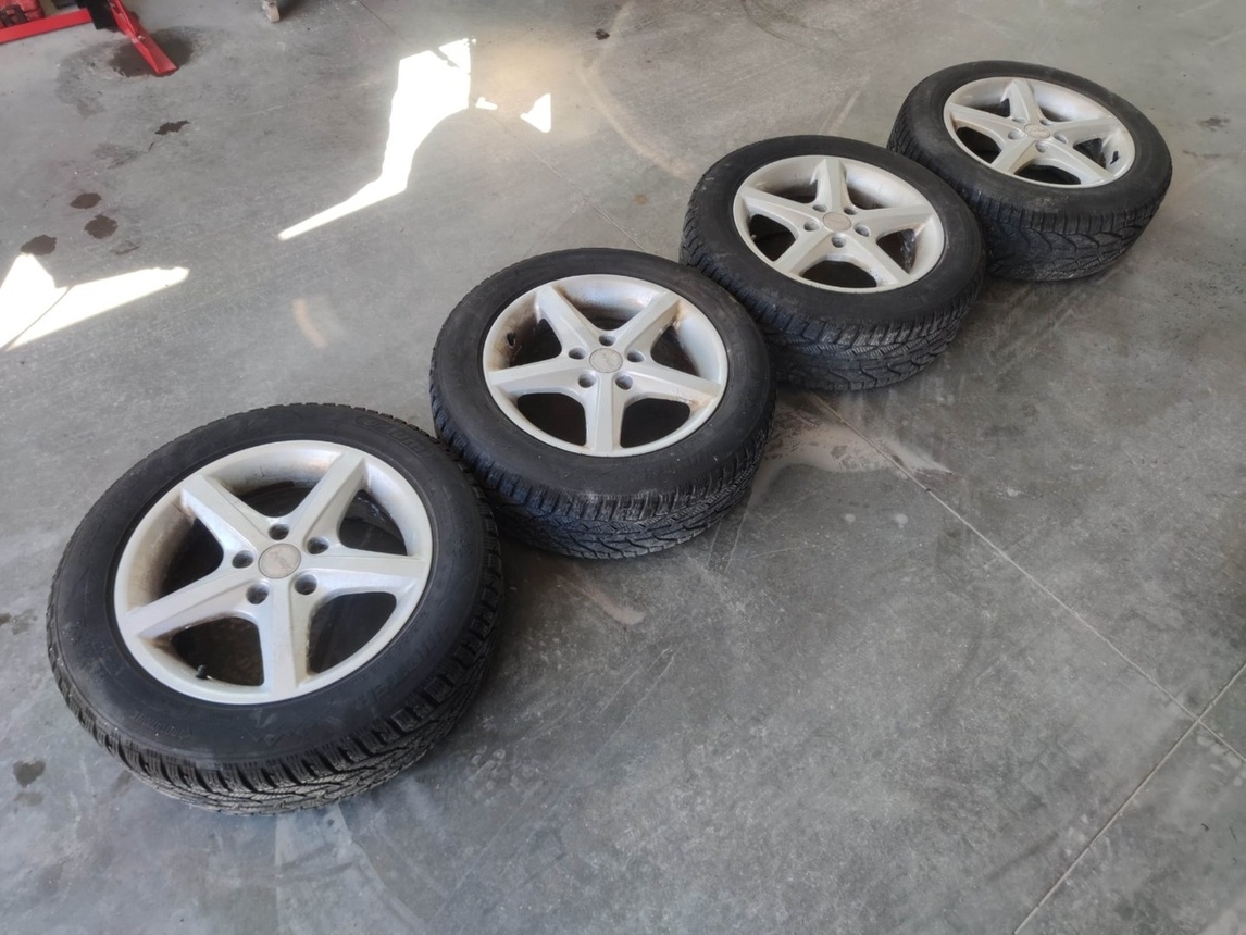 Disky + pneumatiky 215/55 R16 5x112
