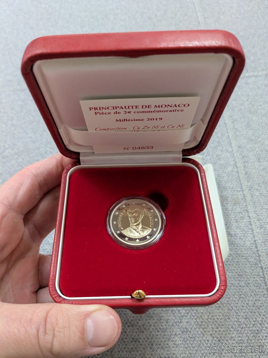 2 Euro Monako 2019 PROOF