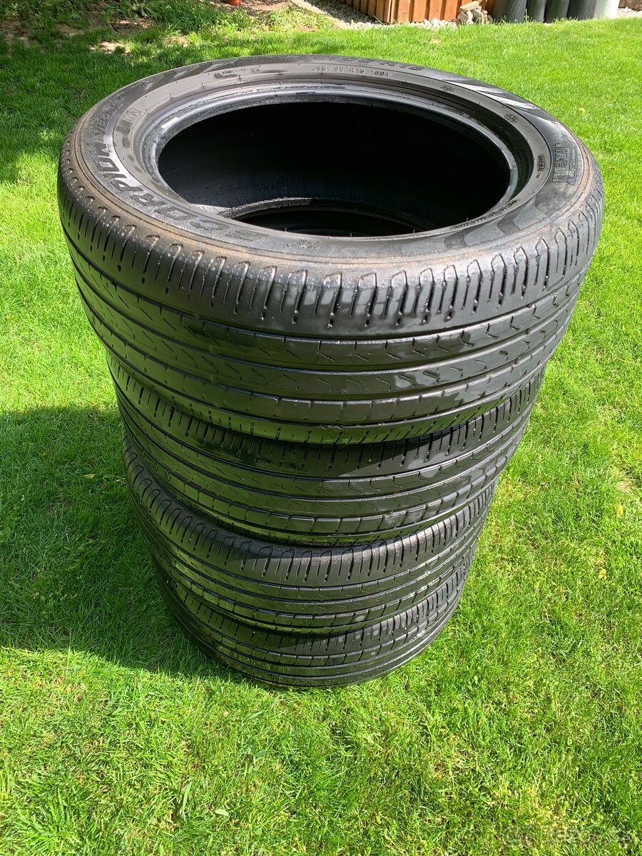 4x Letné pneumatiky Pirelli scorpion verde 235/55 R18