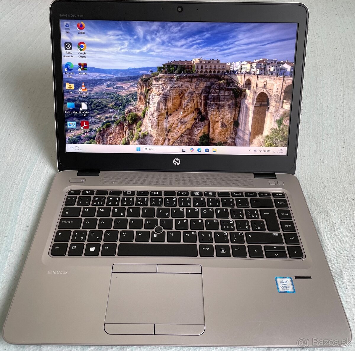HP EliteBook 840 G4 - Intel Core i7, 8gb ram, 512gb SSD