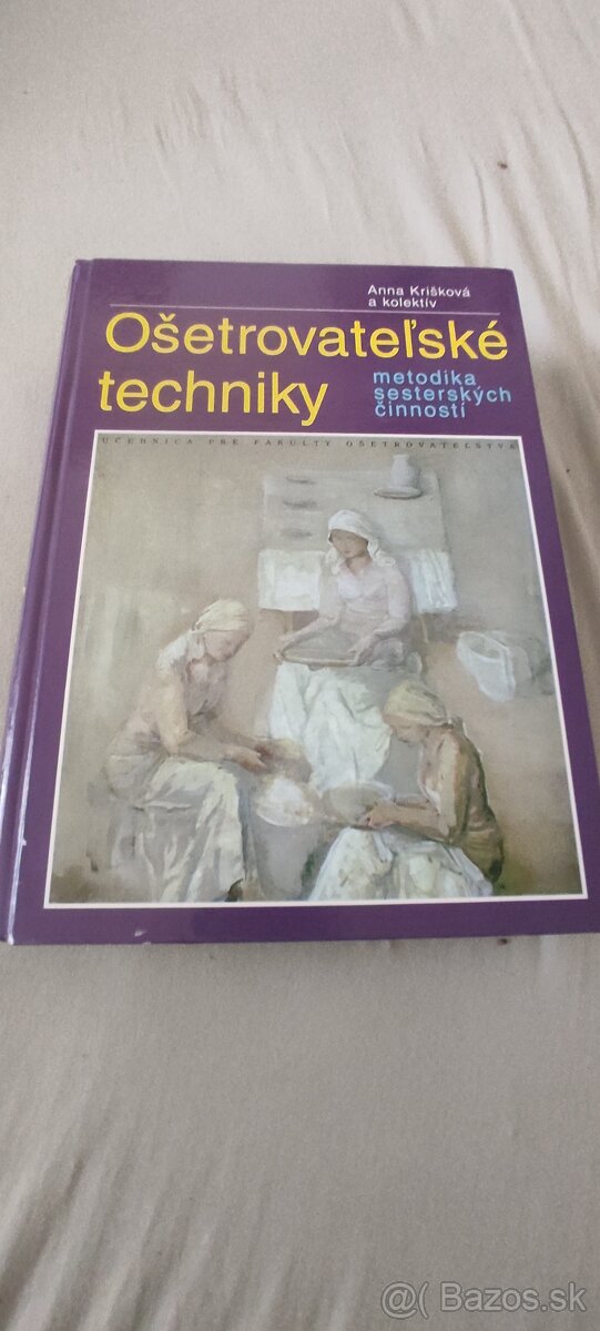 Predám knihu ošetrovateľské techniky.