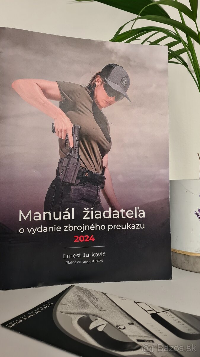 Kniha -Manuál žiadateľa o zbrojný preukaz - odborná príprava