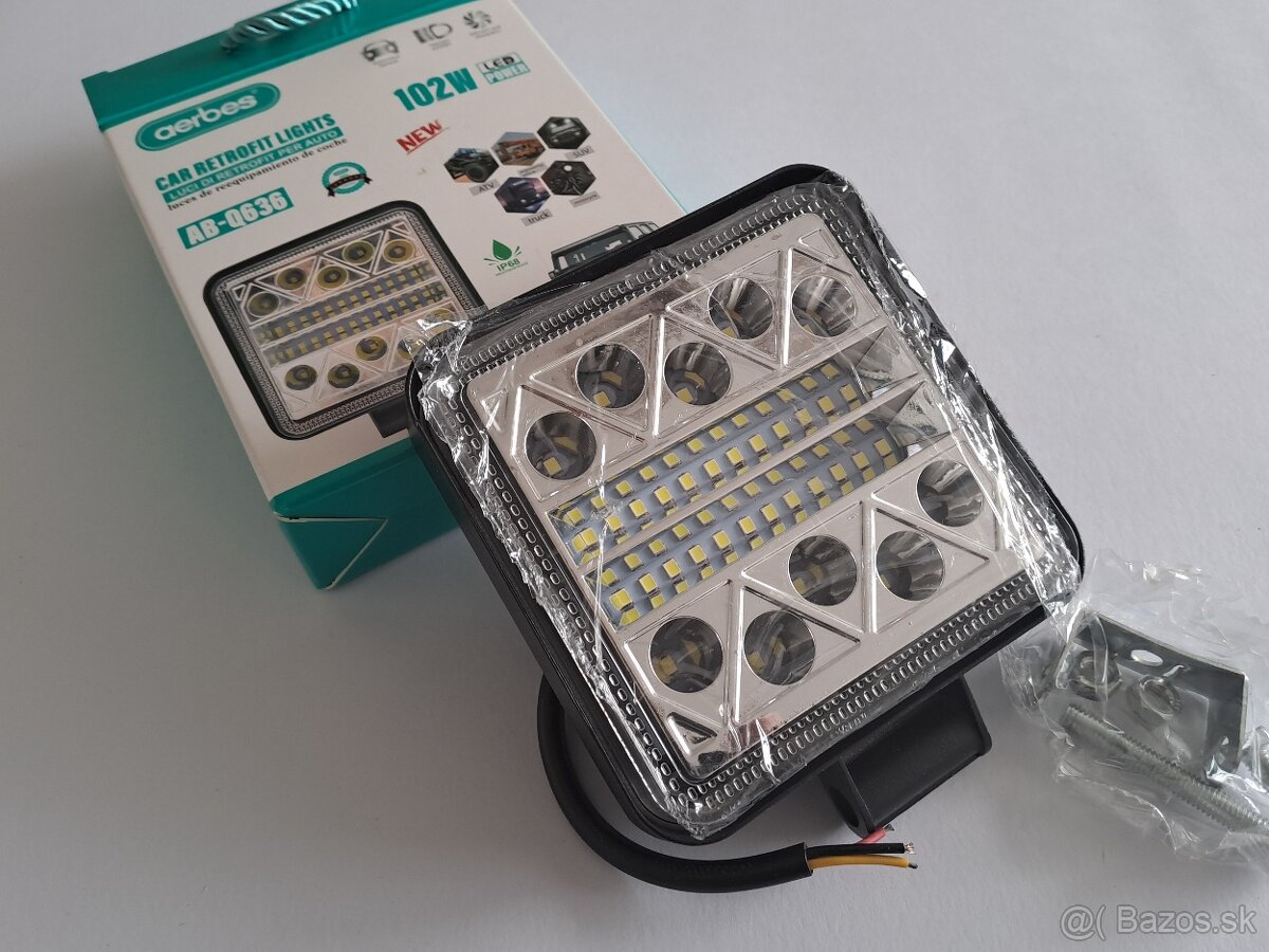 Led pracovné svetlo 102W