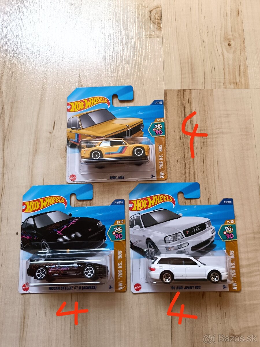 Hotwheels nové