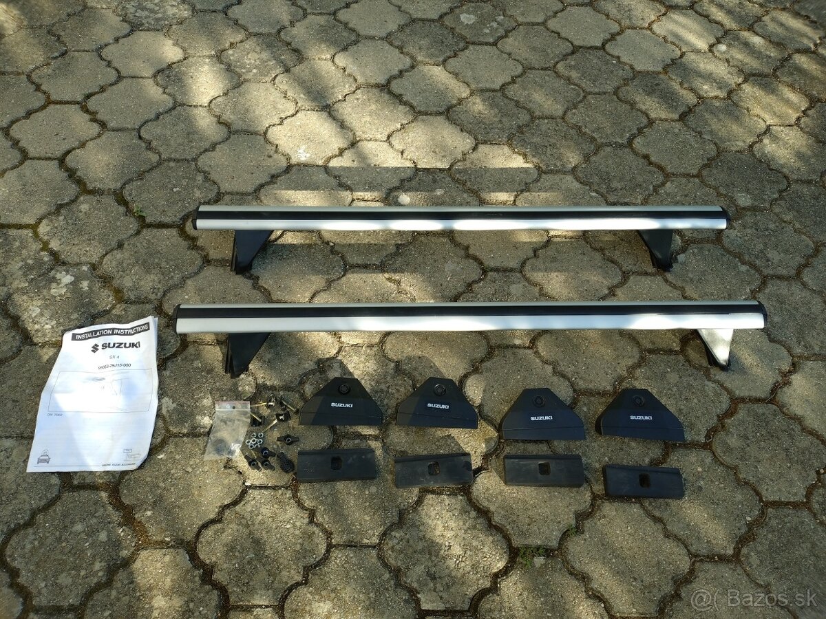 Strešný nosič pre SUZUKI SX4 bez strešných lyžín