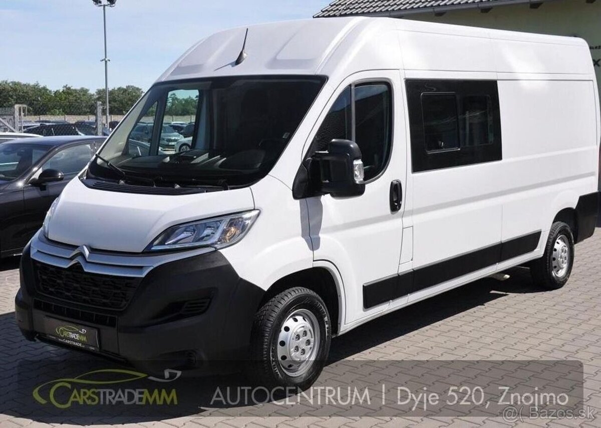 Citroën Jumper 2.2BHDI L3H2 6.MÍST ČR nafta manuál 103 kw