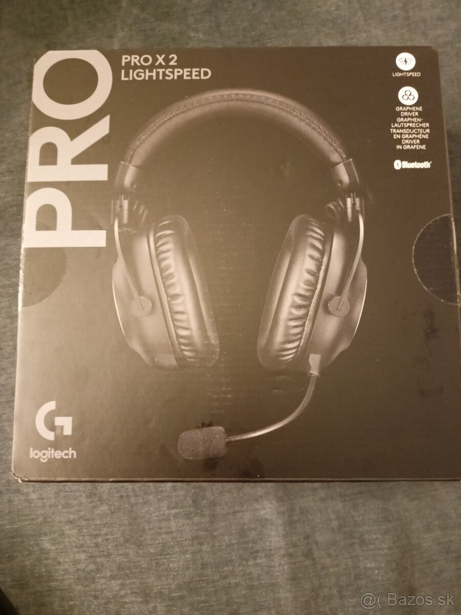 Predám nové sluchadlá Logitech G PRO X 2 LIGHTSPEED