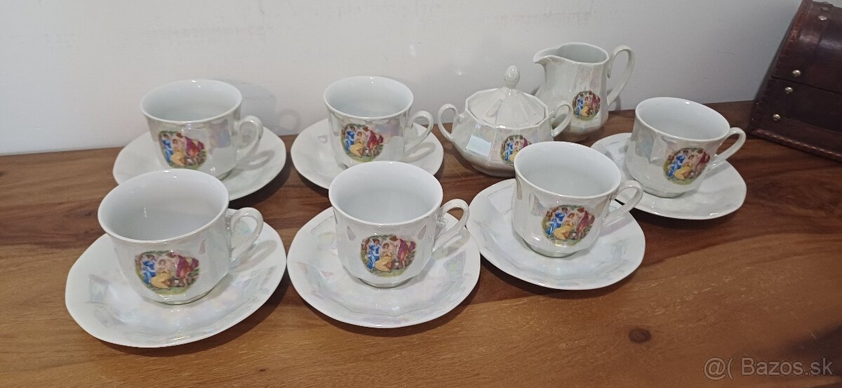 Porcelánová súprava Epiag D.F. – perleť, 13-dielna, Made in