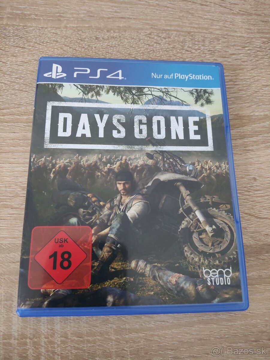 Predám hru na PS4/PS5 Days Gone CZ titulky.