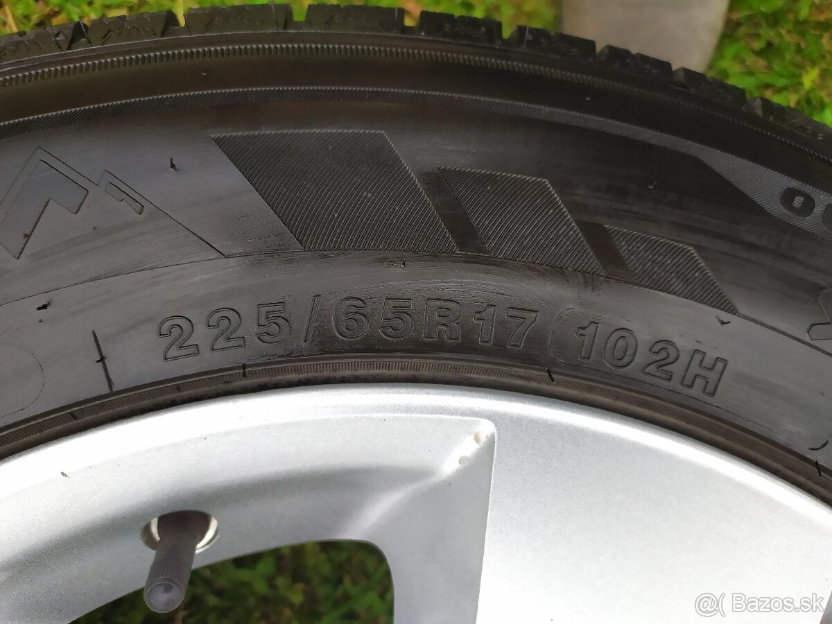 Disky 6,5Jx17 ET 40 5x127 a zimné pneu 225/65 r17