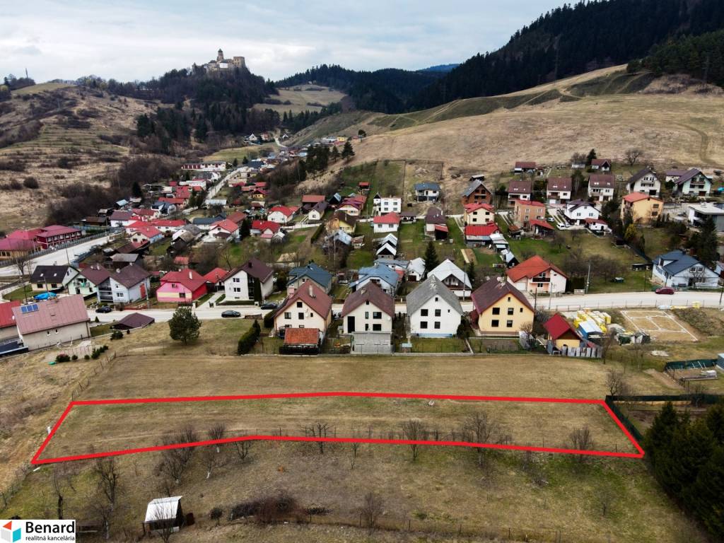 NA PREDAJ STAVEBNÝ POZEMOK 1152 m2, STARÁ ĽUBOVŇA;