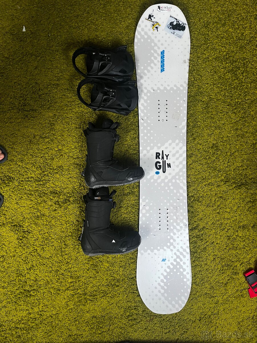 Snowboard komplet 153