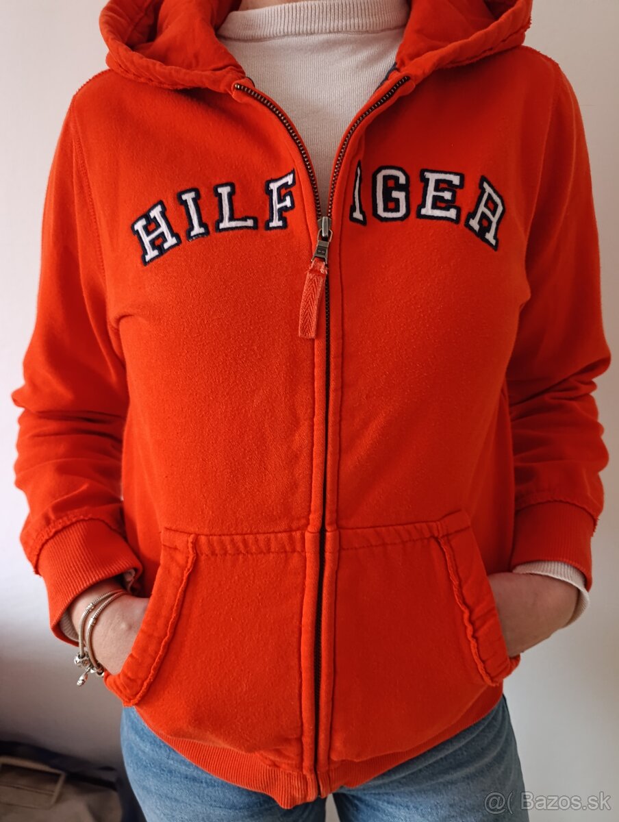 Dievčenská mikina TOMMY HILFIGER v-eľ. 152