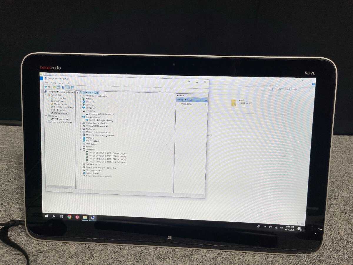 20” Dotykovy Tablet PC HP ENVY ROVE 20 All in One