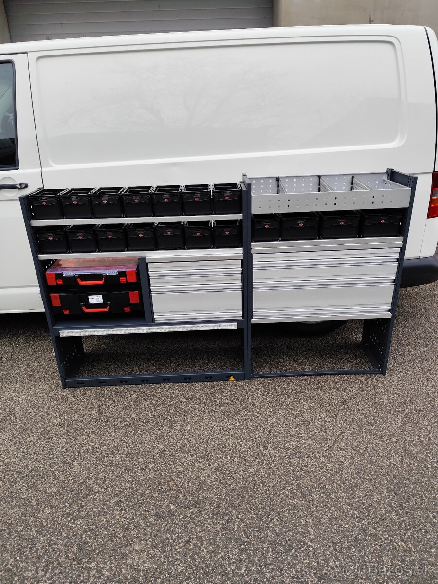 Regále do auta Würth sada B + zverák