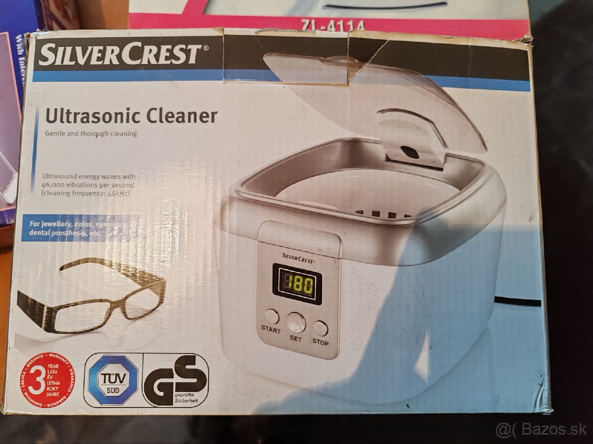 Ultrazvukovy čistič na okuliare