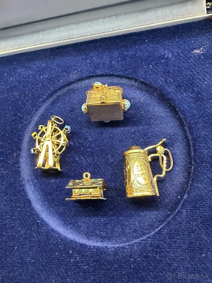 Predám zlate prívesky Vintage