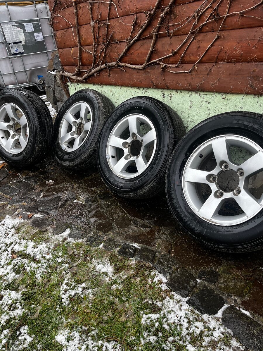 Hliníkové disky Suzuki jimny