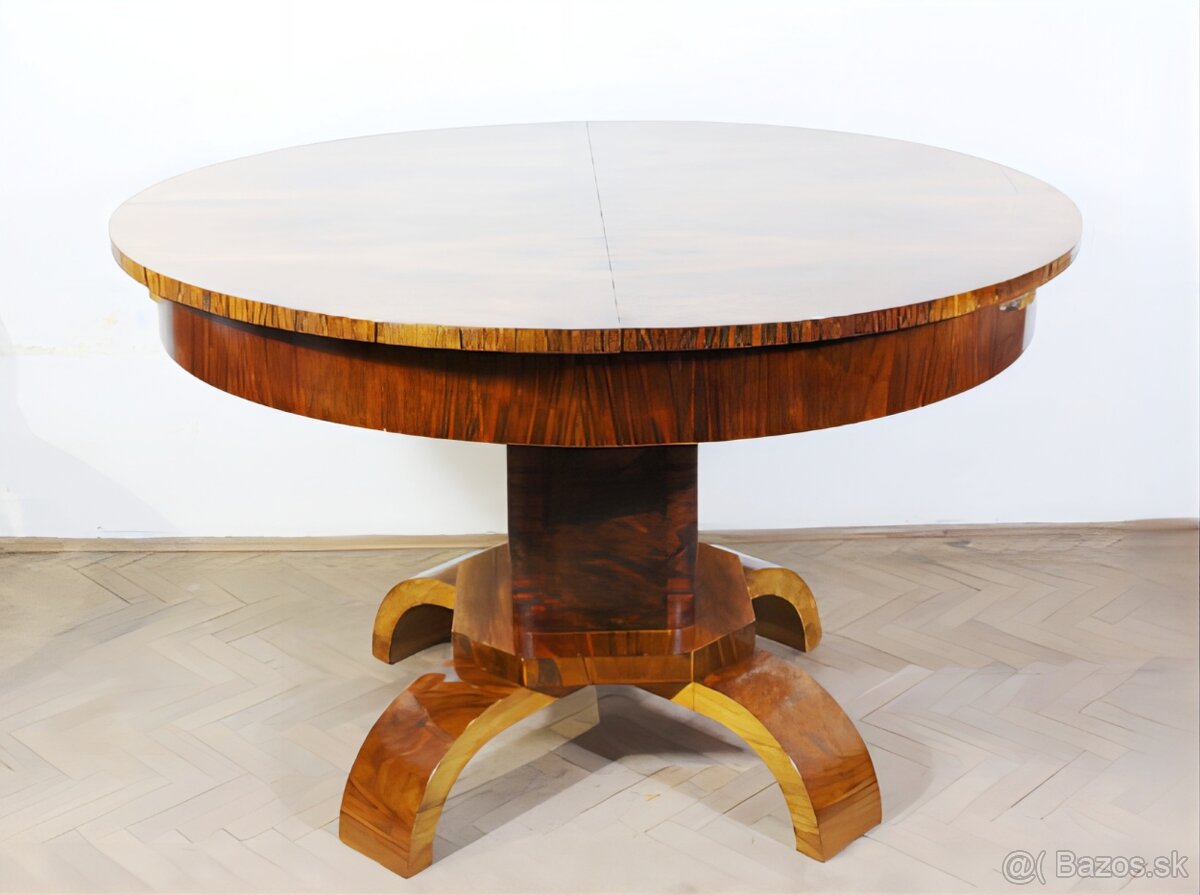art deco jedálenský stôl 1