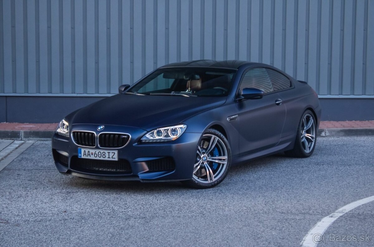 BMW M6 / Bang&O / Kam / Výhrev-Ventil /Alcantara/Full servis