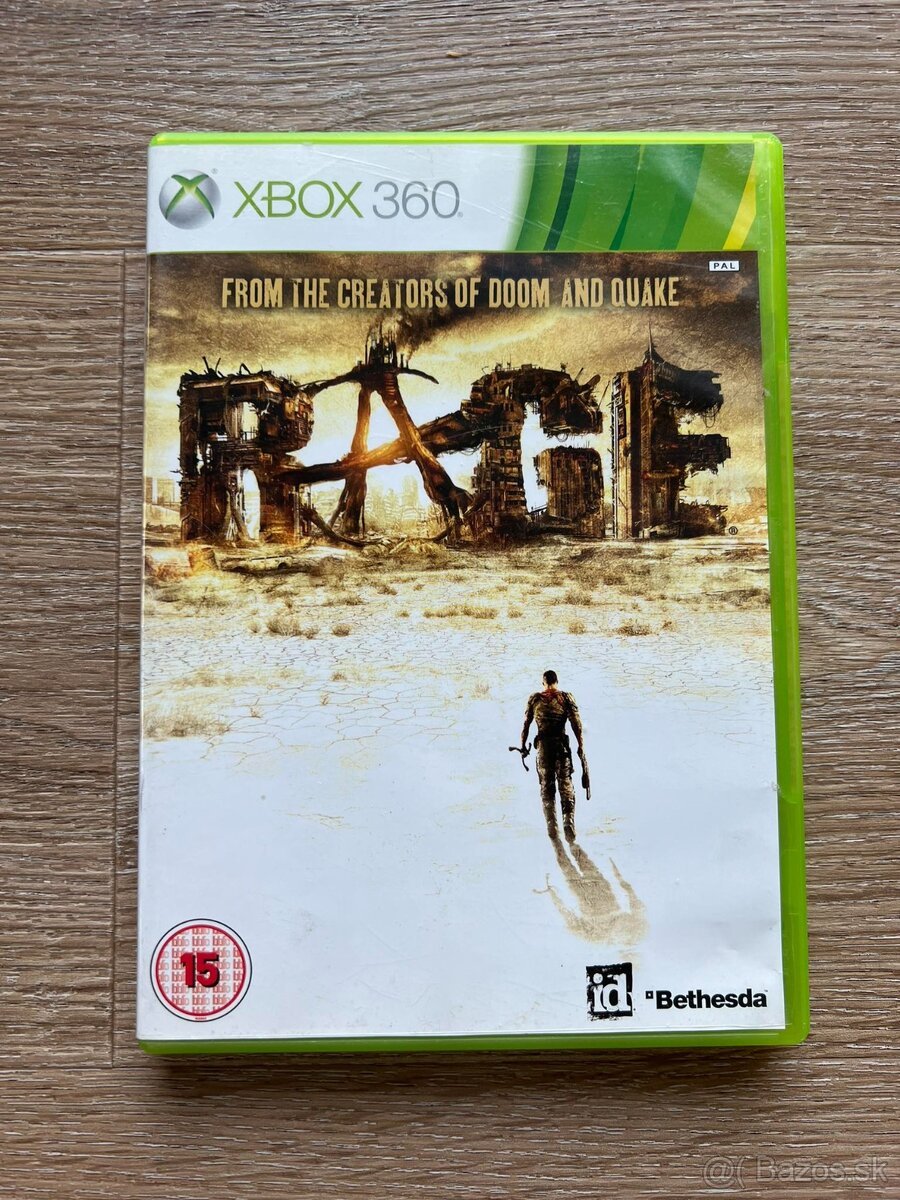Rage na Xbox 360 a Xbox ONE / SX