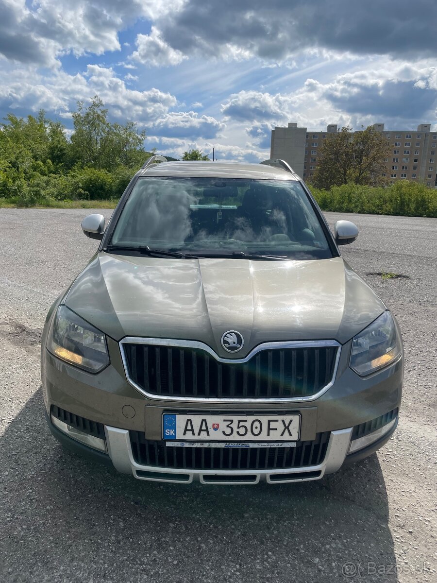 Predám Škoda Yeti 2.0 TDi , 4x4, r.v. 2014
