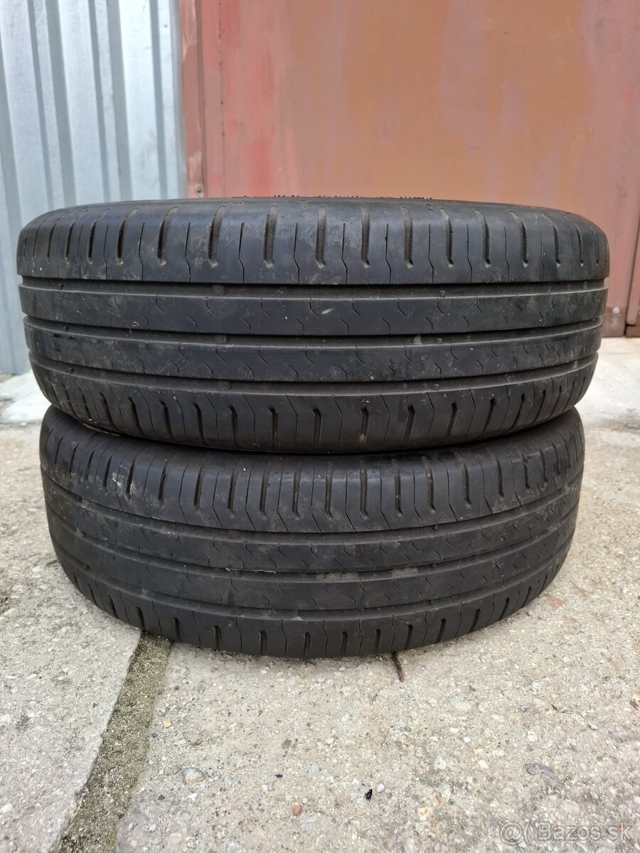 Letné pneumatiky - 2ks - 195/65 R15 H zn. Continental CEC