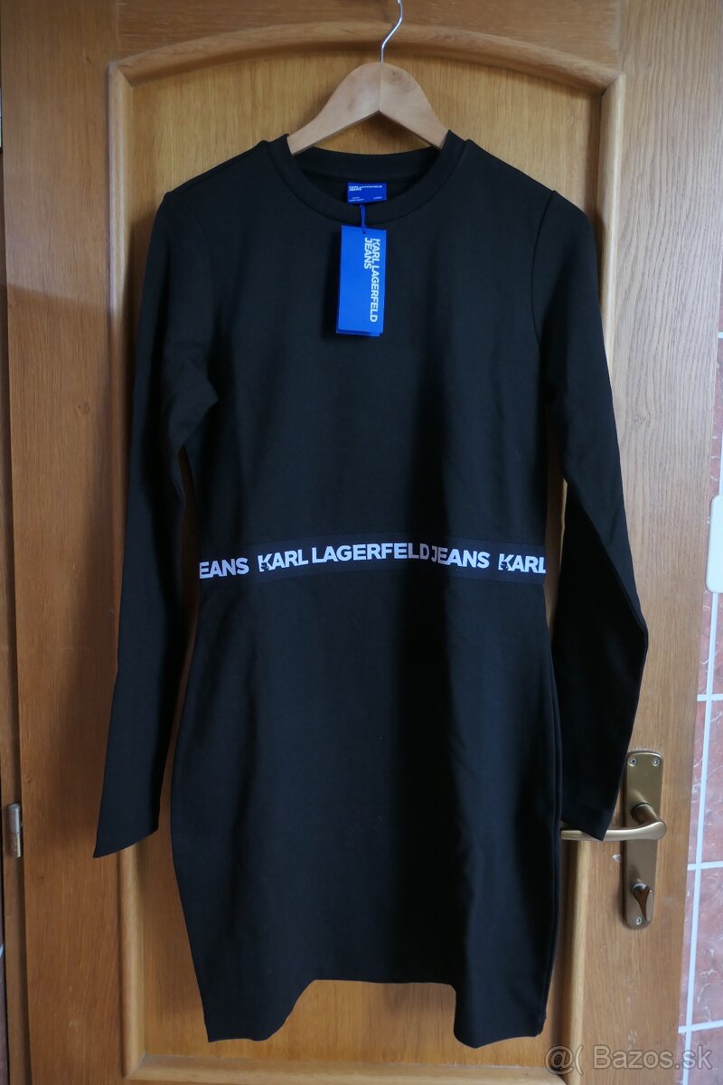 KARL LAGERFELD original luxusne nove saty vel. L