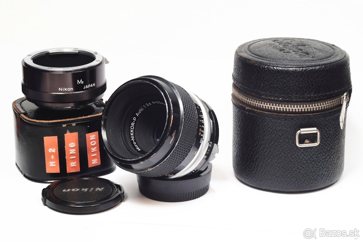 Nikon Micro-NIKKOR-P 55mm f/3.5 + M2 Macro adapter