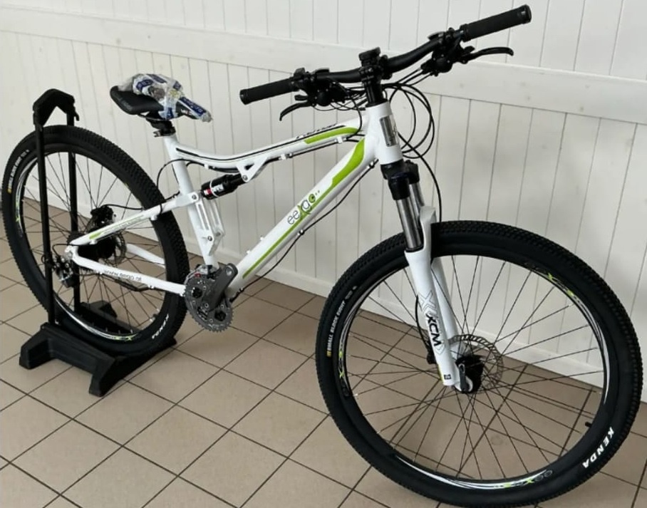 Nový kvalitný celo-odpružený e-bike vyrobený v Rakúsku