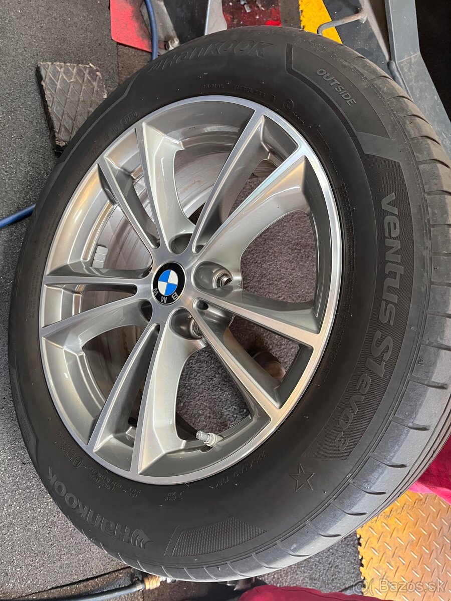 Bmw 17 palcove original disky aj s pneu komplet