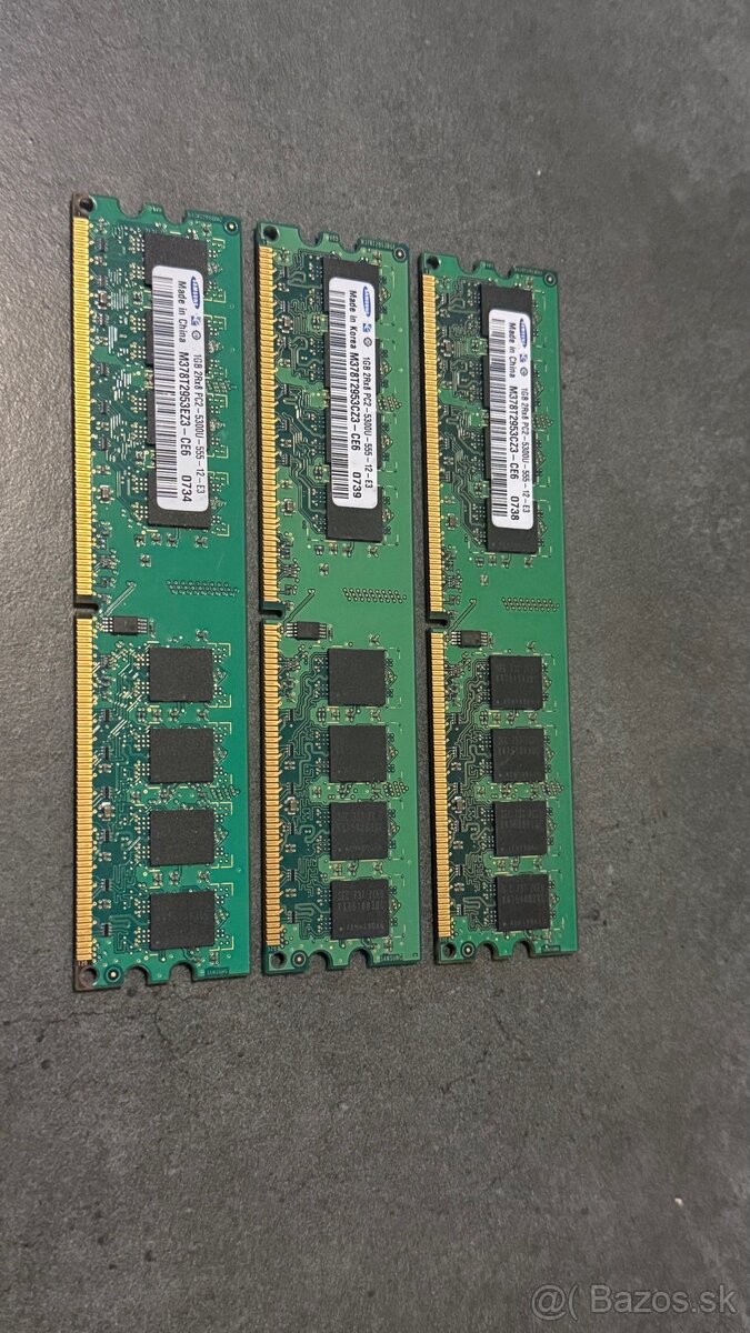 Samsung 1GB 3ks DDR2