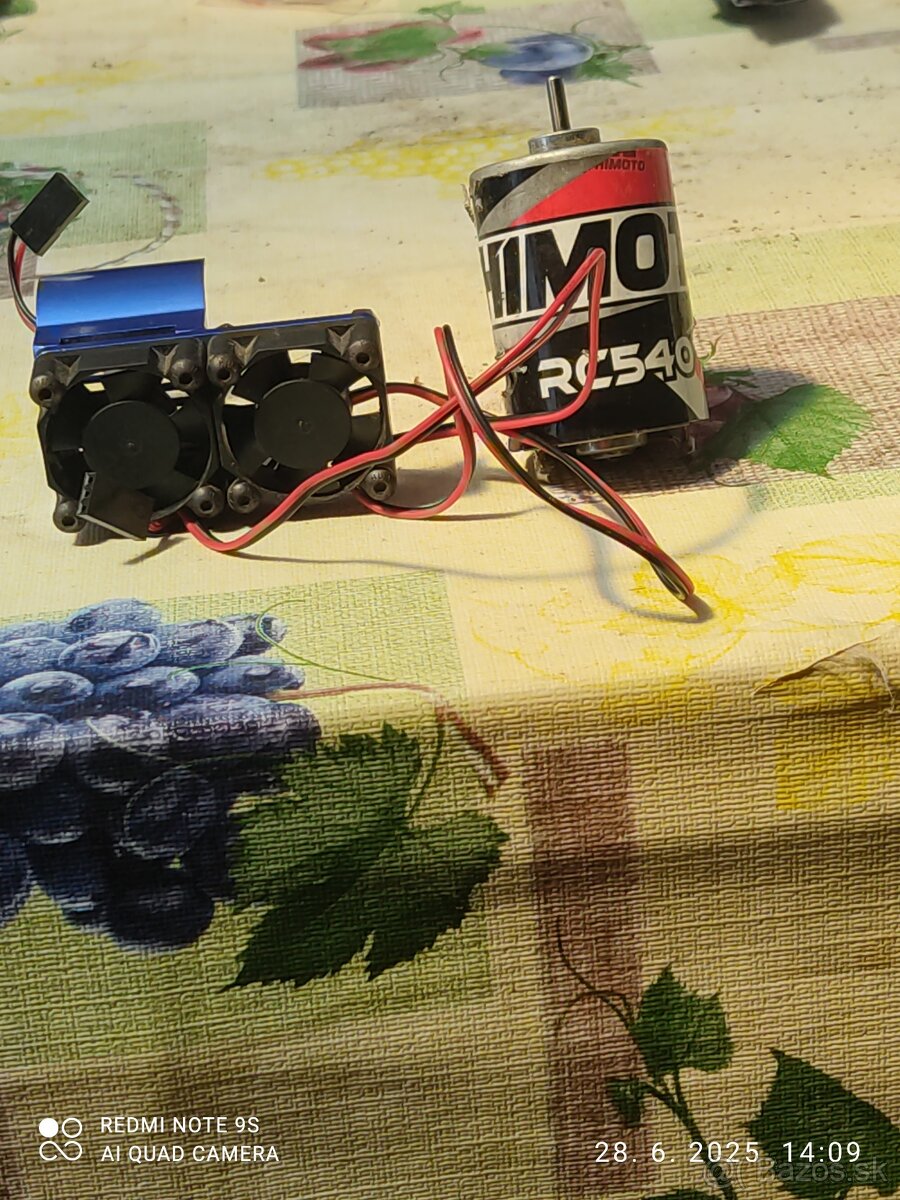 Motor himoto 540 plus dvojitú ventilator