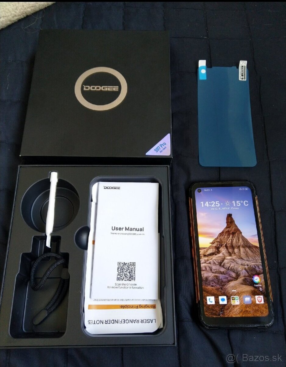 Doogee S97 Pro - Smartphone + Laser Merač vzdialenosti