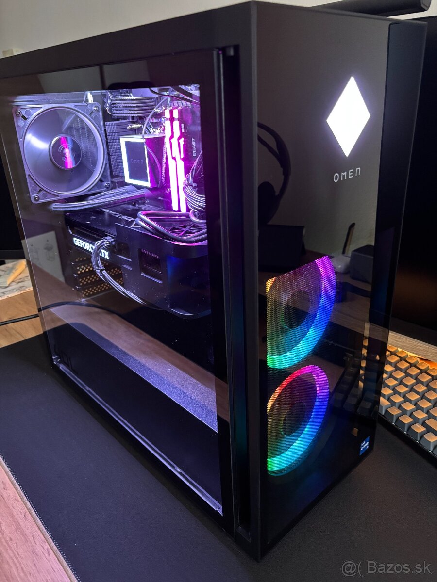 Herný PC HP OMEN | i7-14700K + RTX 4070 SUPER | 32GB