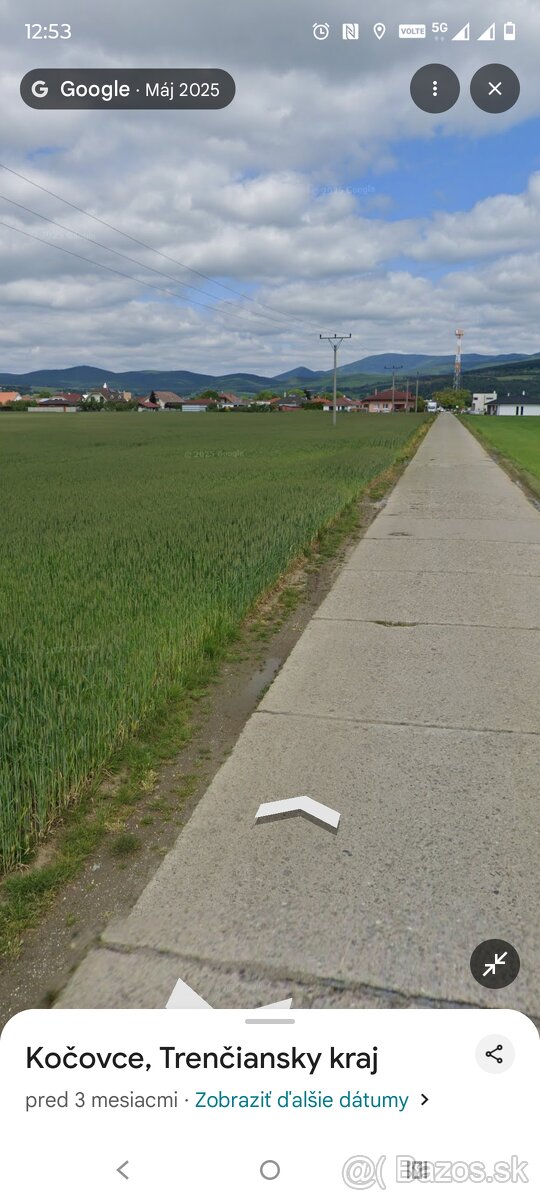 Pozemok Kocovce 2952m2